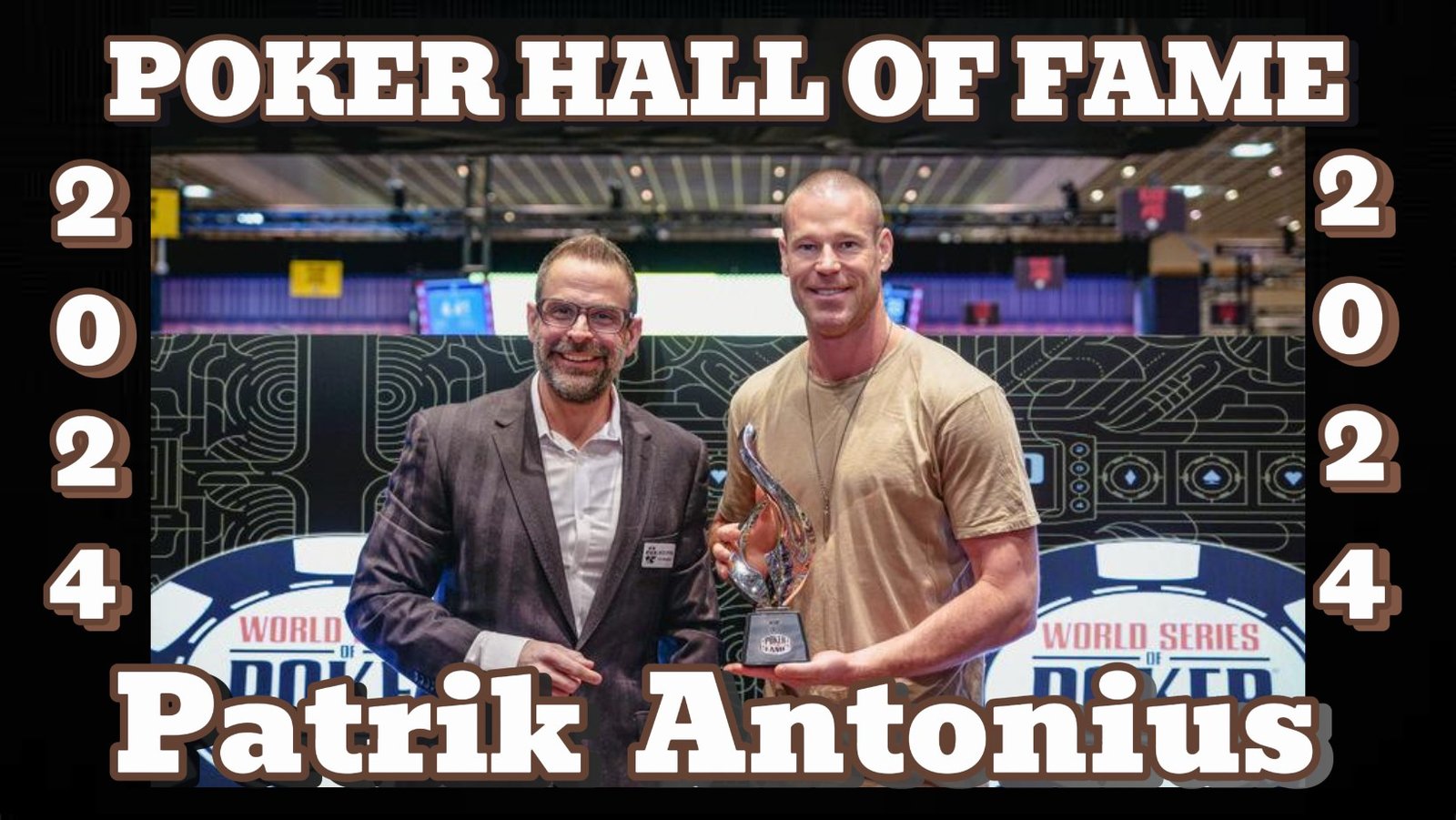 Ο Patrik Antonius είναι ο παίκτης που εντάσσεται στο Poker Hall of Fame για το 2024 !!!