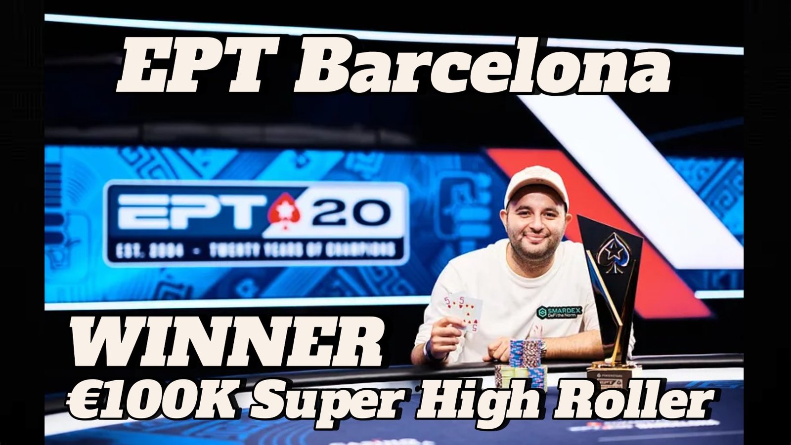 EPT Βαρκελώνη: Ο Kayhan Mokri είναι ο νικητής του €100.000 Super High Roller για €1.372.420 !!!