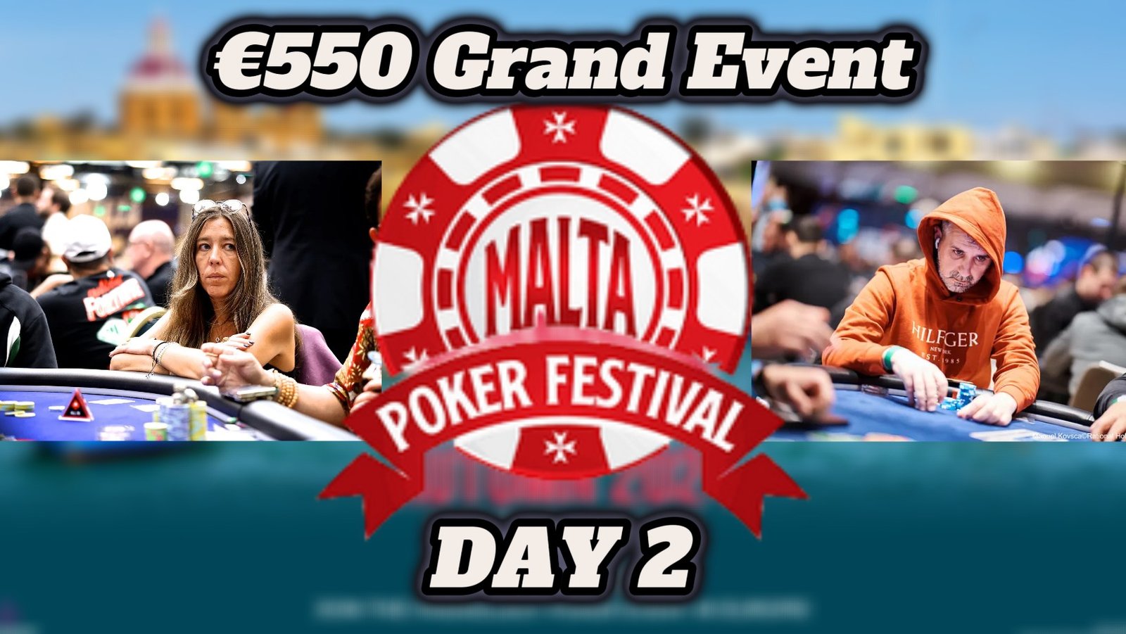 Malta Poker Festival: Κουτσούκη και Χαλκιώτης συνεχίζουν στη Day 2 του Grand Event!