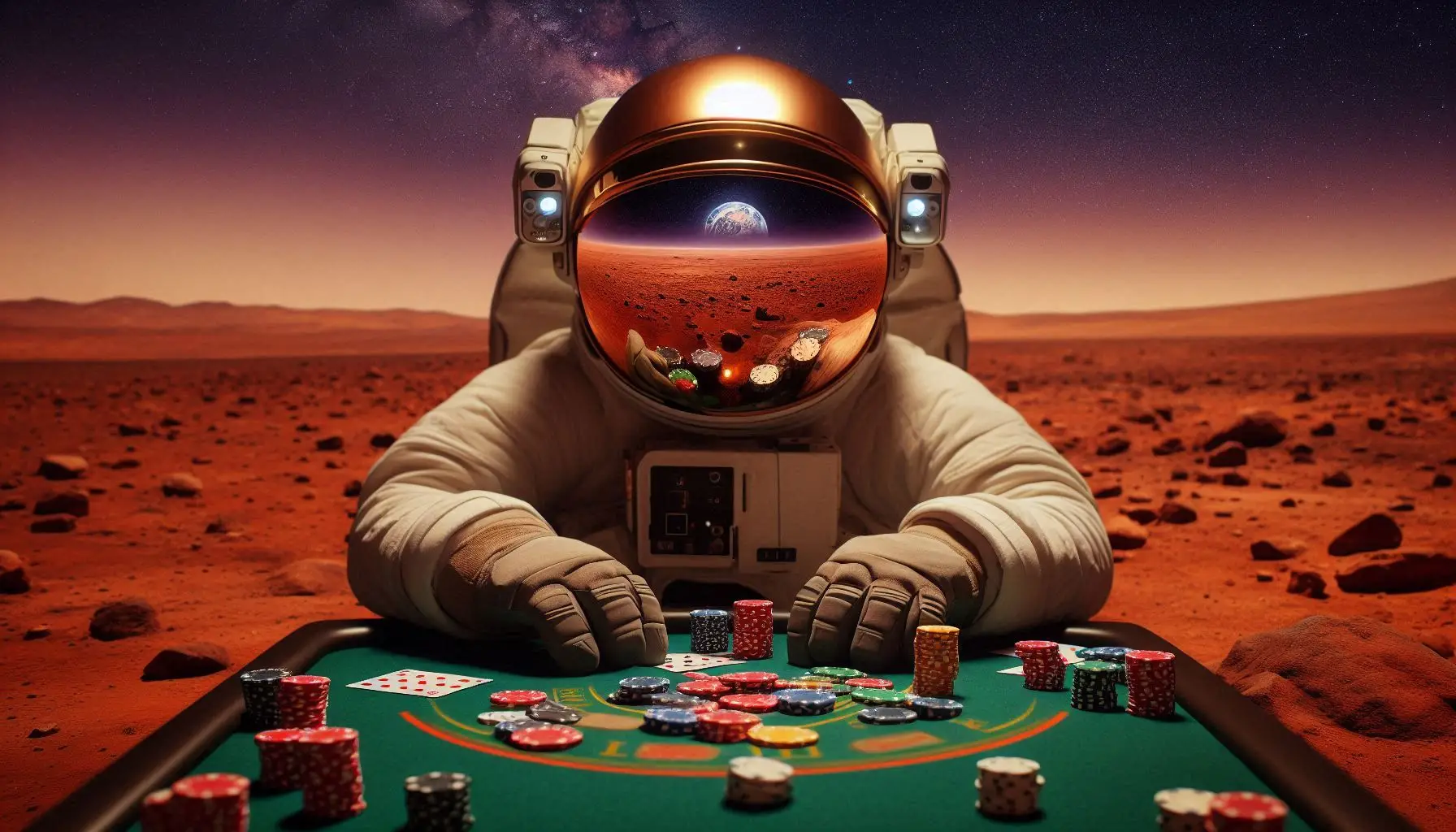 Η NASA Μοιράζει Φύλλα στον Άρη: Πώς το Πόκερ Έγινε Εργαλείο Επιβίωσης