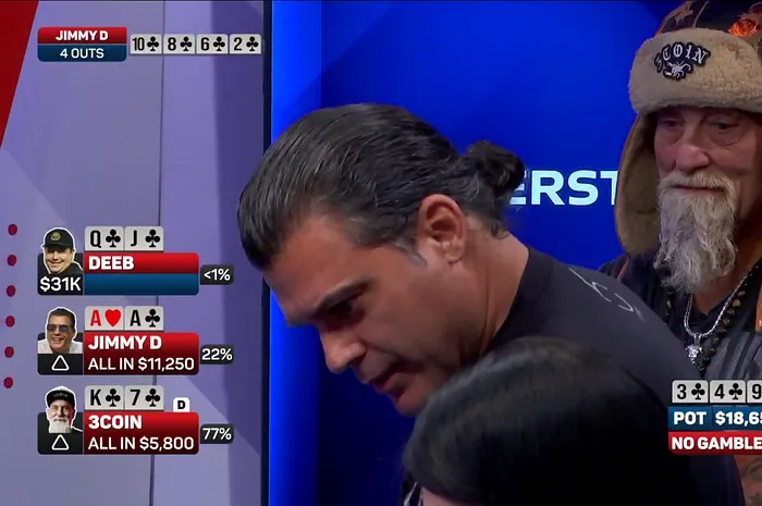 Απίθανη πάσα στο No Gamble, No Future: Οι Άσσοι του D’Ambrosio σε διπλό suck out που δεν έχει προηγούμενο