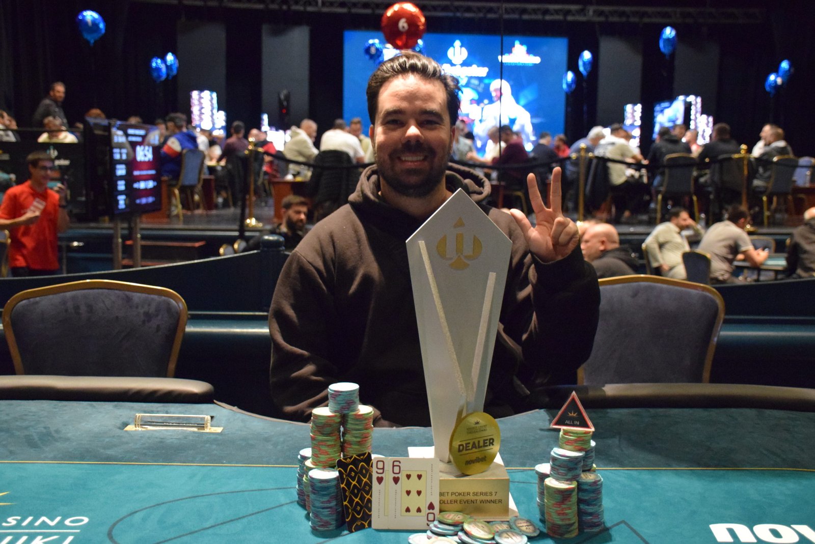 Γιώργος Γαρνέλης: Το τρίτο του τρόπαιο σε Novibet Festival είναι γεγονός