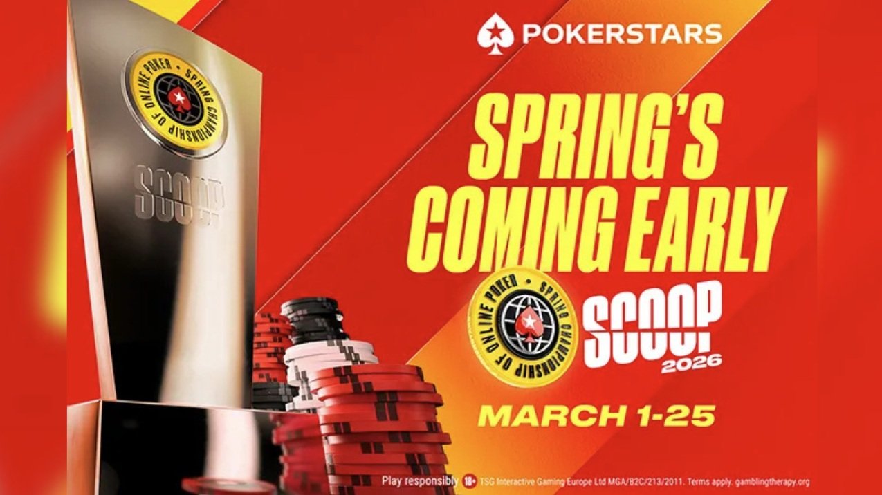 PokerStars: Μεταφέρει το SCOOP 2026 δύο μήνες νωρίτερα 1-25 Μαρτίου